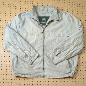 Weatherproof Full-Zip Bomber Khaki Jacket